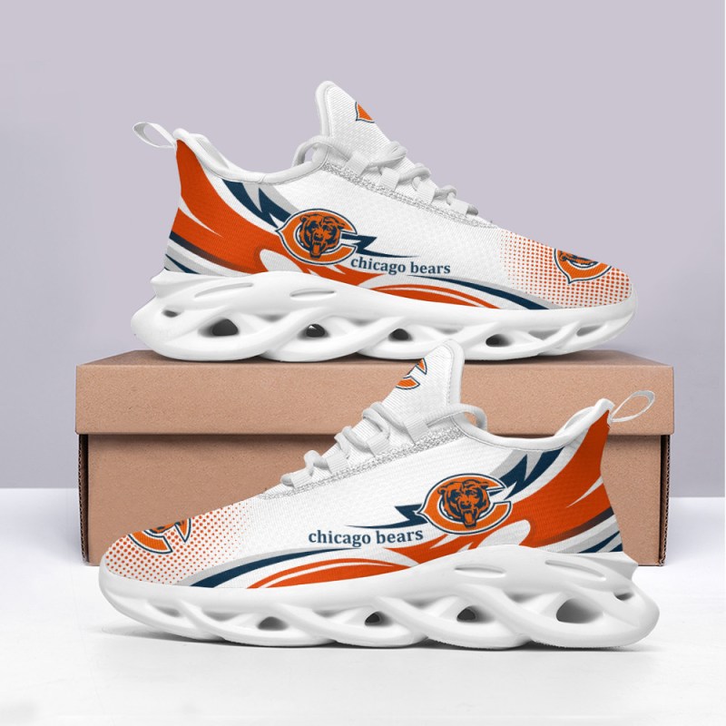 Chicago Bears Yezy Sneakers Detail