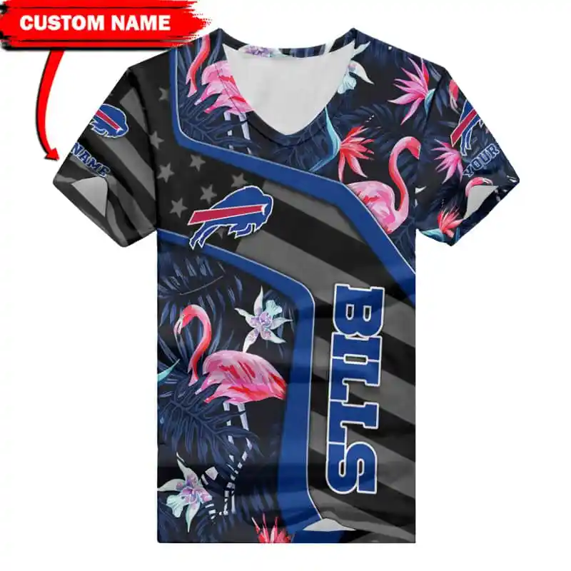 Front View of Buffalo Bills Women's T-shirt