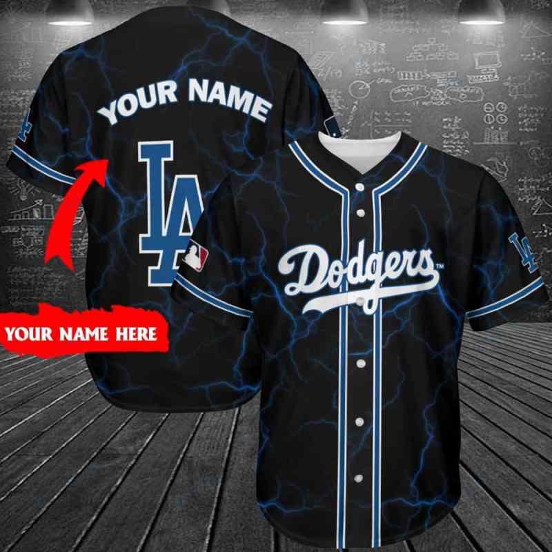 Los Angeles Dodgers Personalized Baseball Jersey