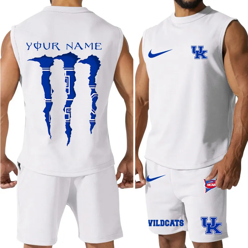 Kentucky Wildcats Jersey Tank Top and Shorts Image 5
