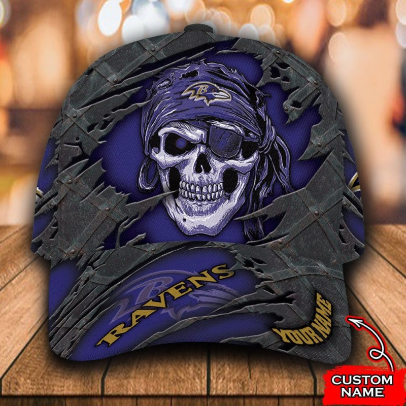 Baltimore Ravens Personalized Classic Cap 1