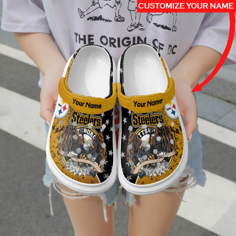 Pittsburgh Steelers Personalized Limited Clog