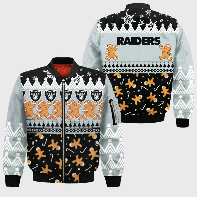 Las Vegas Raiders Thick Bomber Jacket