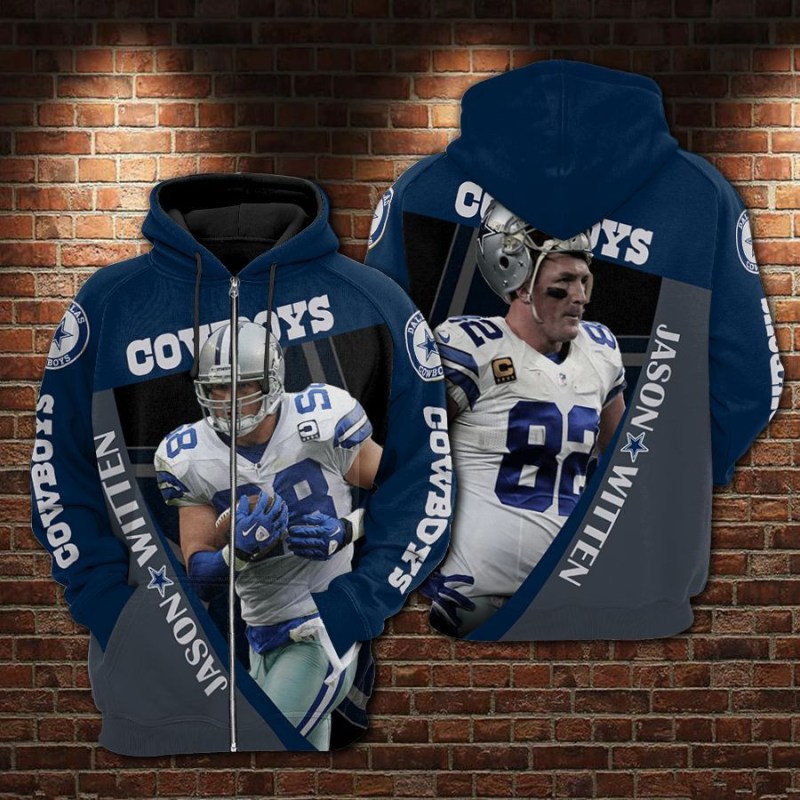 Jason Witten Dallas Cowboys Limited Hoodie Front View