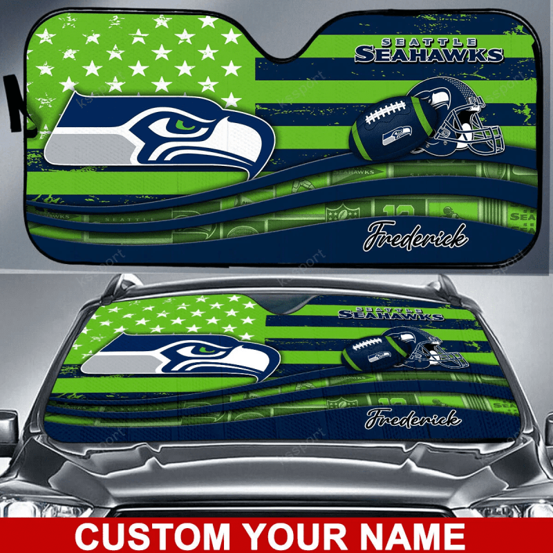 Seattle Seahawks Auto Sun Shade