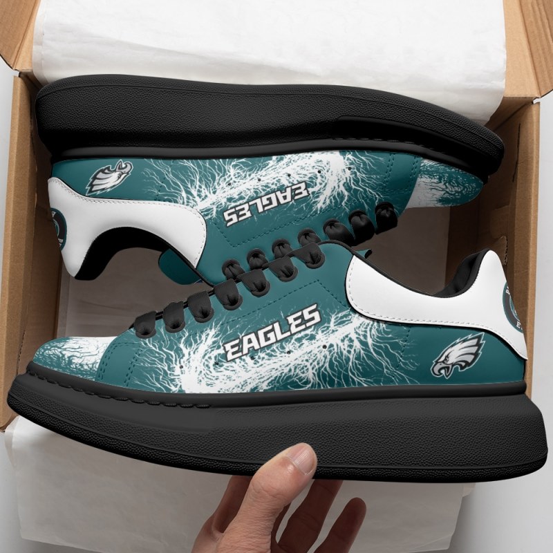Philadelphia Eagles MQ Sneakers - Side View