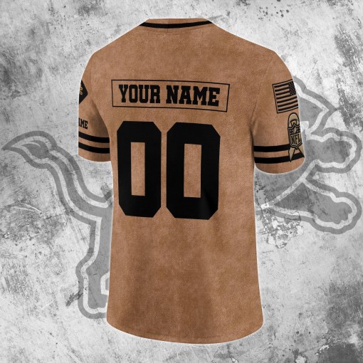 Breathable Detroit Lions V-neck Jersey