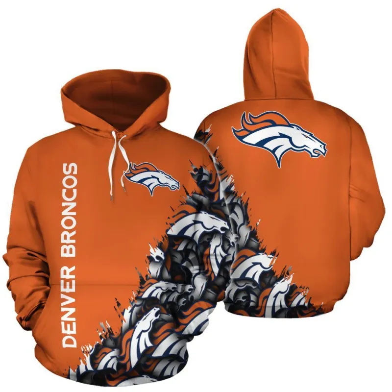 Denver Broncos Hoodie Sizing Chart