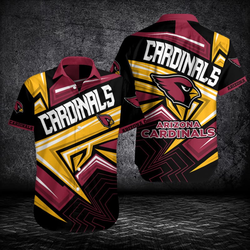 Arizona Cardinals Button Shirt Sizing Chart