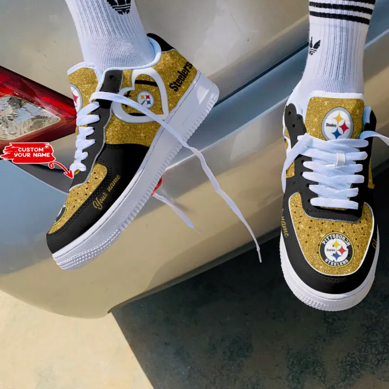 Pittsburgh Steelers Personalized AF1 Shoes