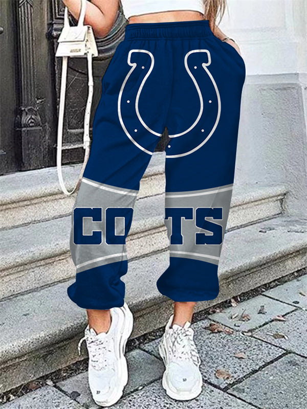 Indianapolis Colts 3D Printed Pocket Sweatpants