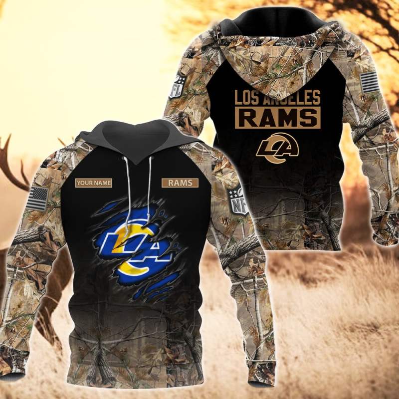 Los Angeles Rams Personalized Sweater