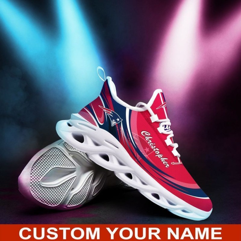 New England Patriots Personalized Yezy Running Sneakers 1