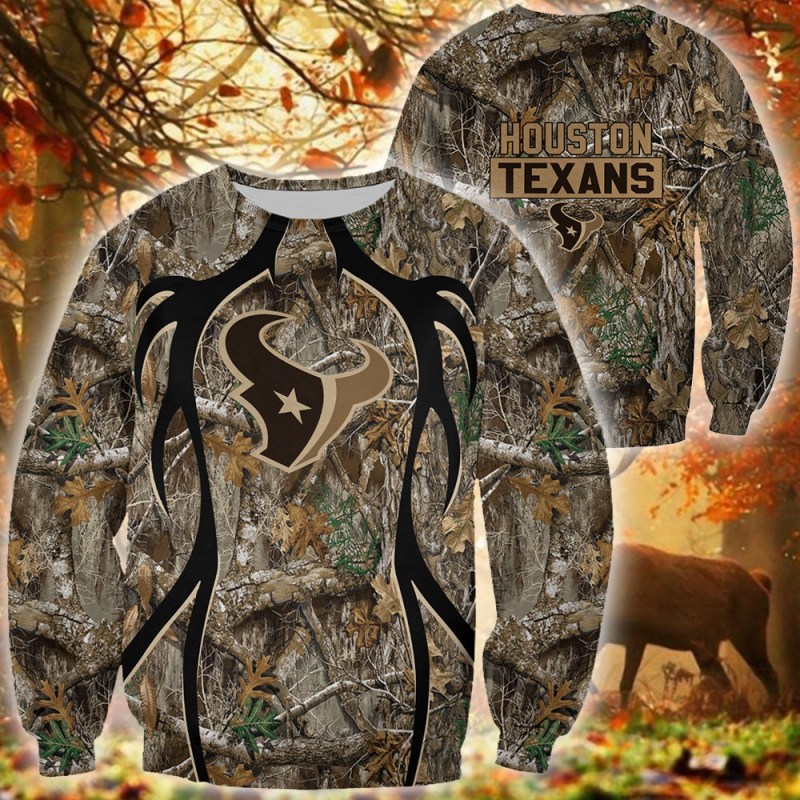 Houston Texans All Over Print Hoodie