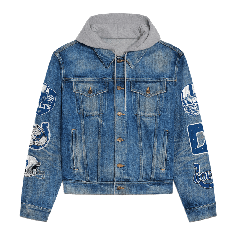Back Design of Indianapolis Colts Jacket