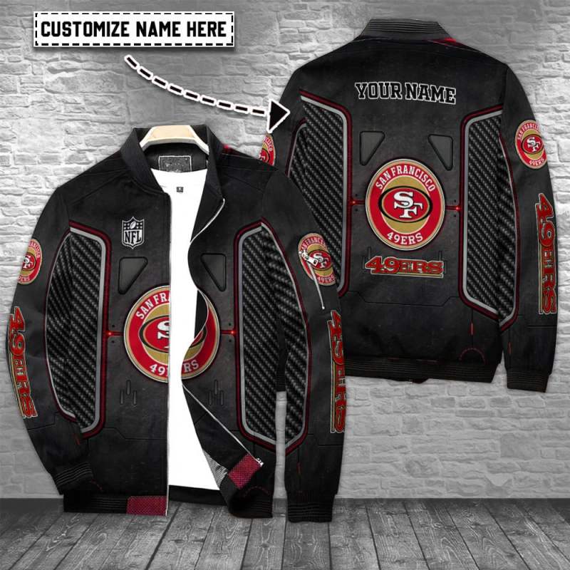 San Francisco 49ers Personalized Bomber Jacket