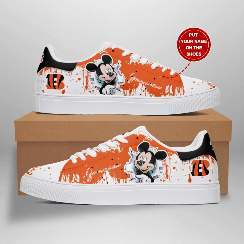 Cincinnati Bengals Personalized SS Custom Sneakers