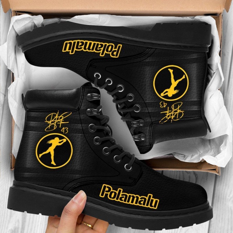 Troy Polamalu Pittsburgh Steelers TBL Boots 165