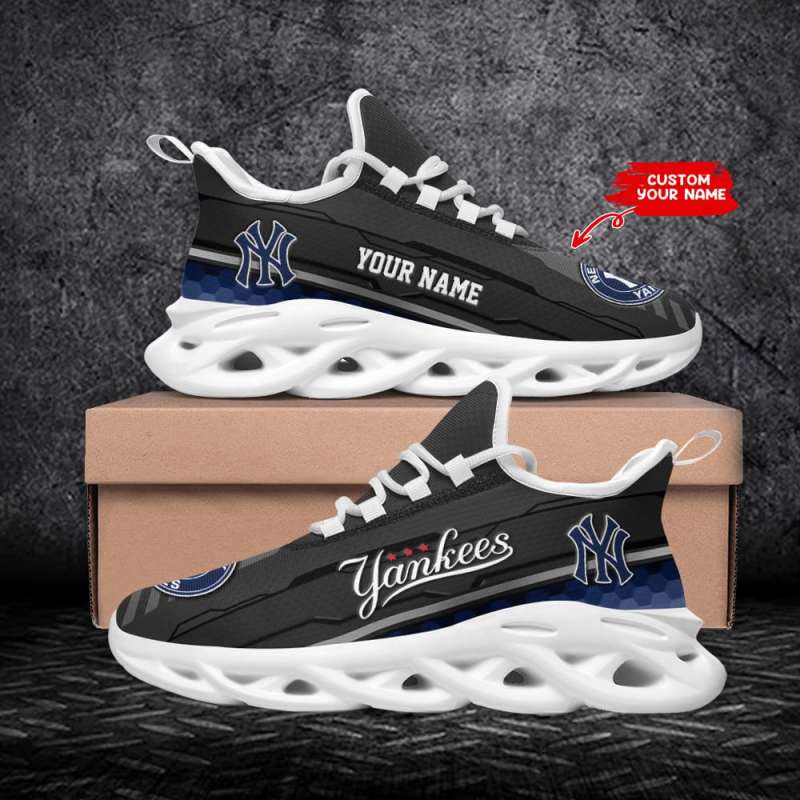 New York Yankees Personalized Yezy Running Sneakers