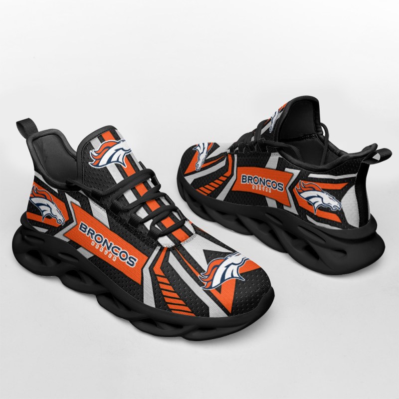 Denver Broncos Sneakers Side View