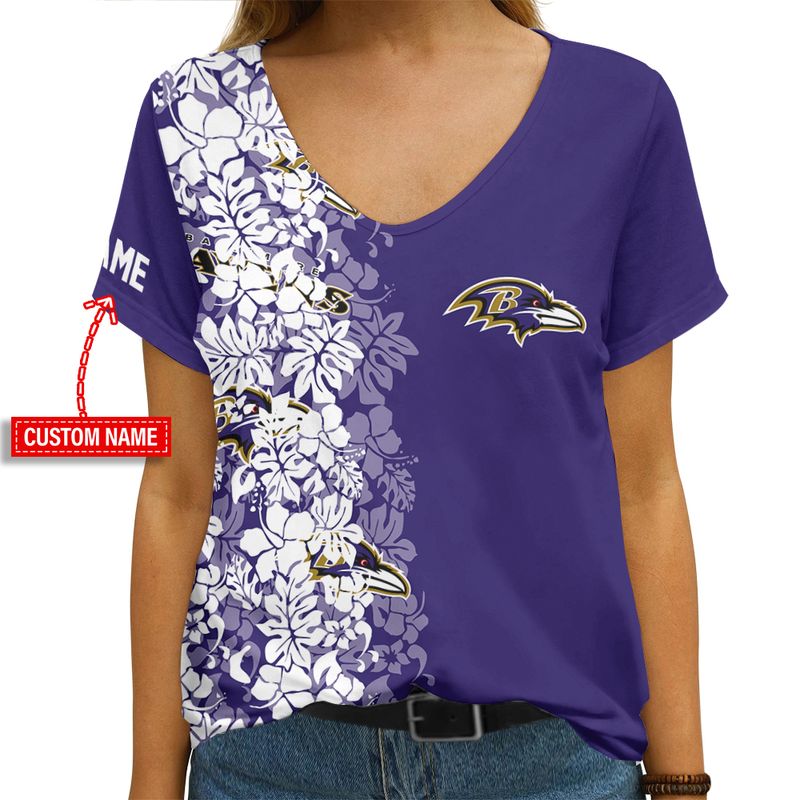 Stylish Baltimore Ravens T-shirt for Women