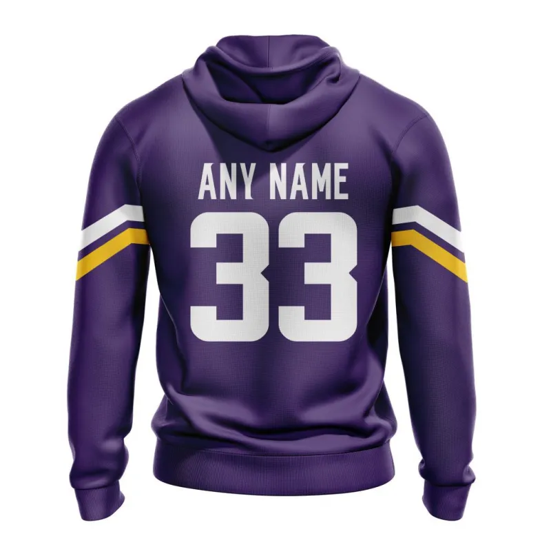 Minnesota Vikings Hoodie Side View