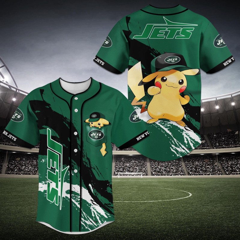 New York Jets Baseball Jersey