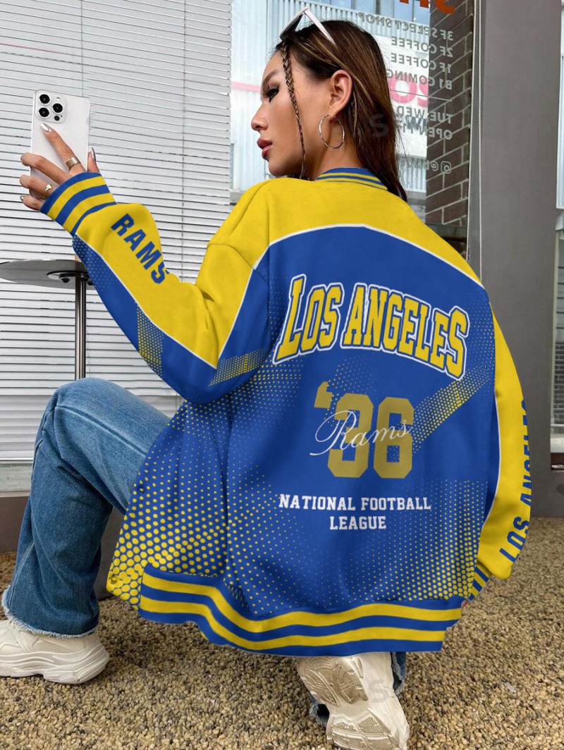 Los Angeles Rams Varsity Jacket Back