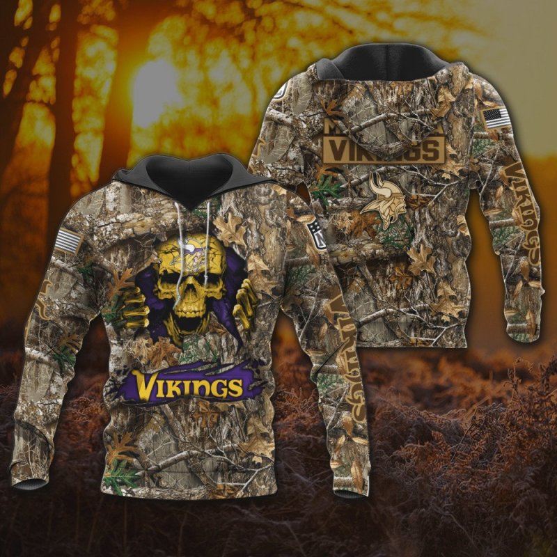 Stylish Minnesota Vikings Fan Hoodie