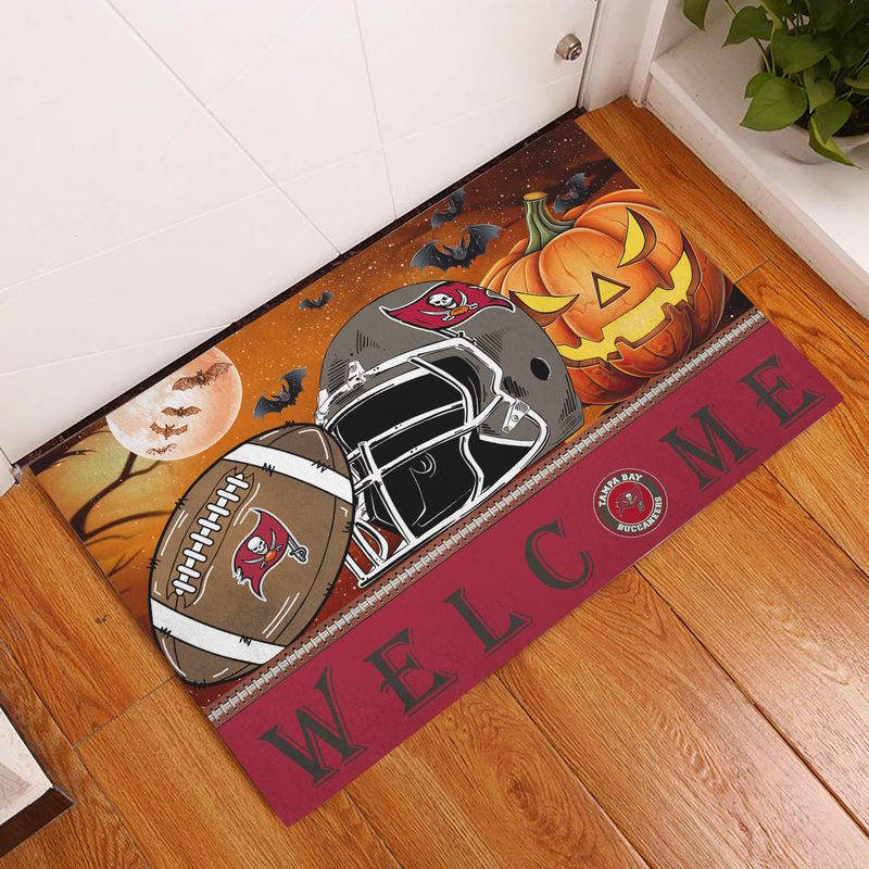 Tampa Bay Buccaneers Halloween Doormat