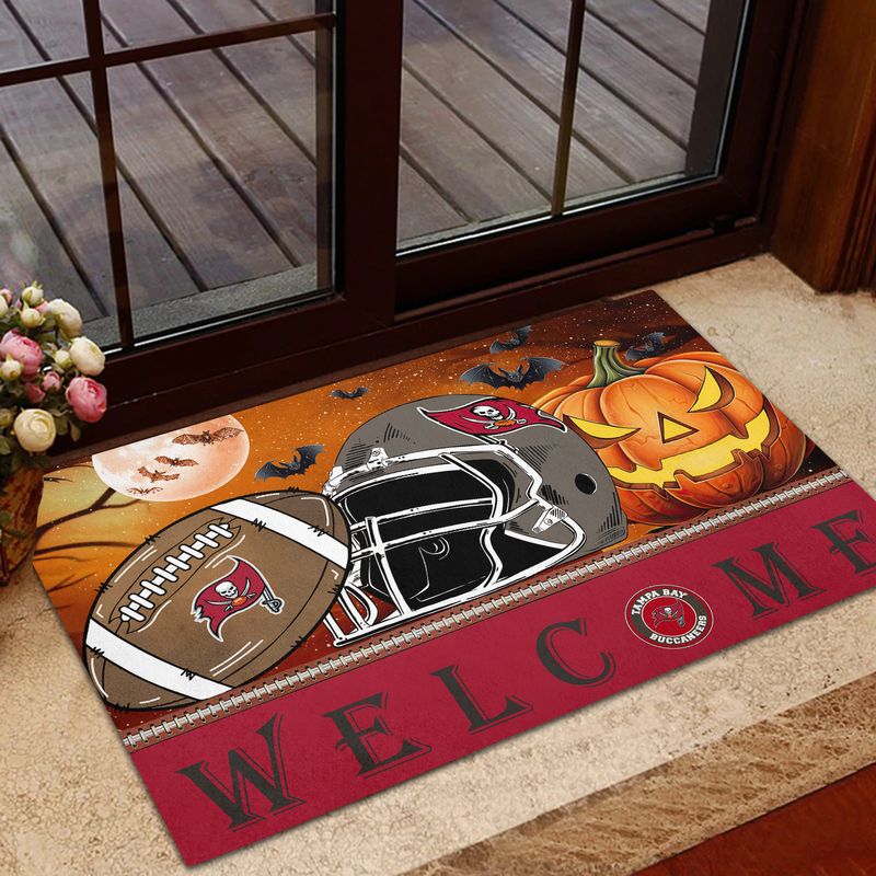 Tampa Bay Buccaneers Halloween Doormat