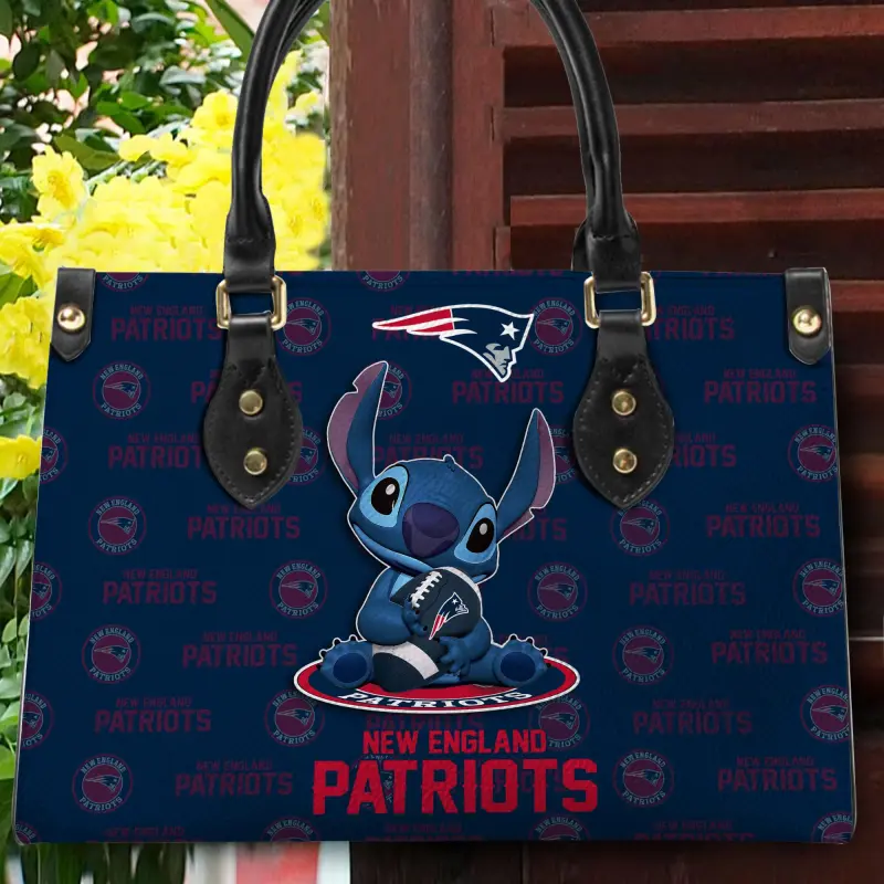 Personalized New England Patriots Hand Bag