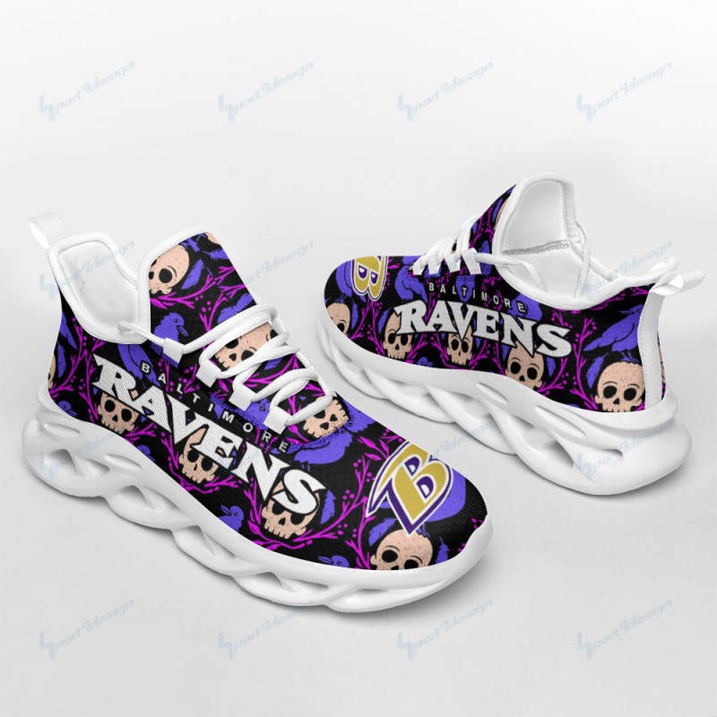 Stylish Baltimore Ravens Yezy Sneakers