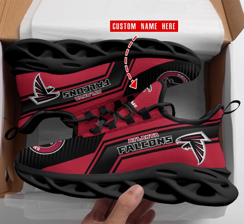 Atlanta Falcons Personalized Yezy Running Sneakers