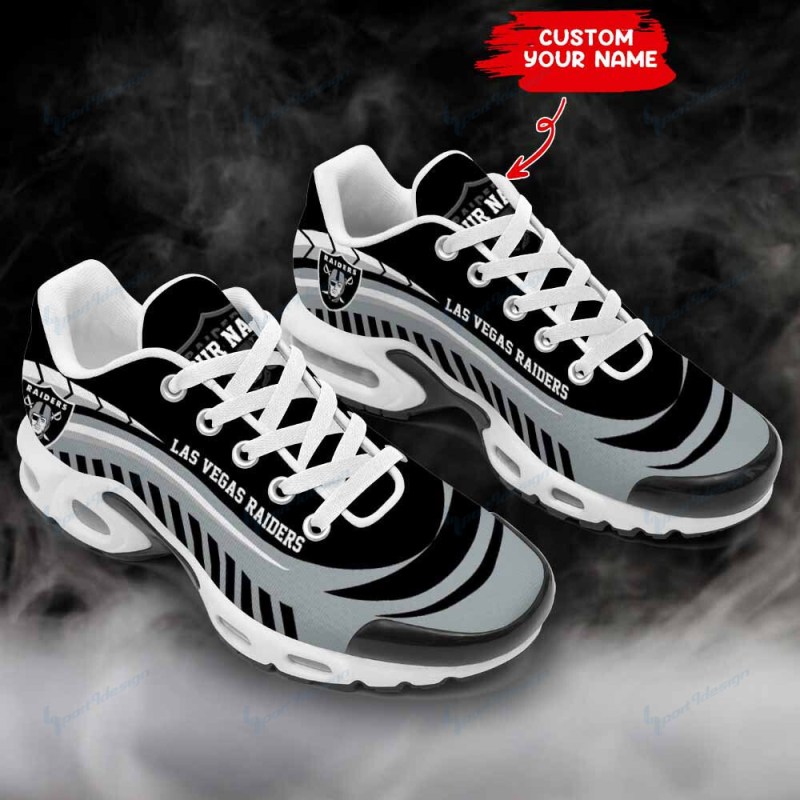 Side view of Las Vegas Raiders Sneakers