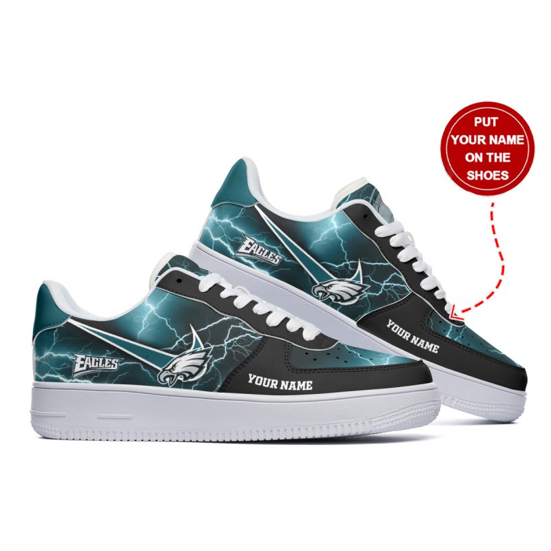 Custom Philadelphia Eagles AF1 Shoes