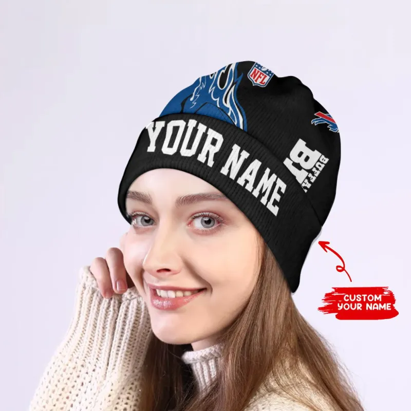 Buffalo Bills Personalized Wool Beanie
