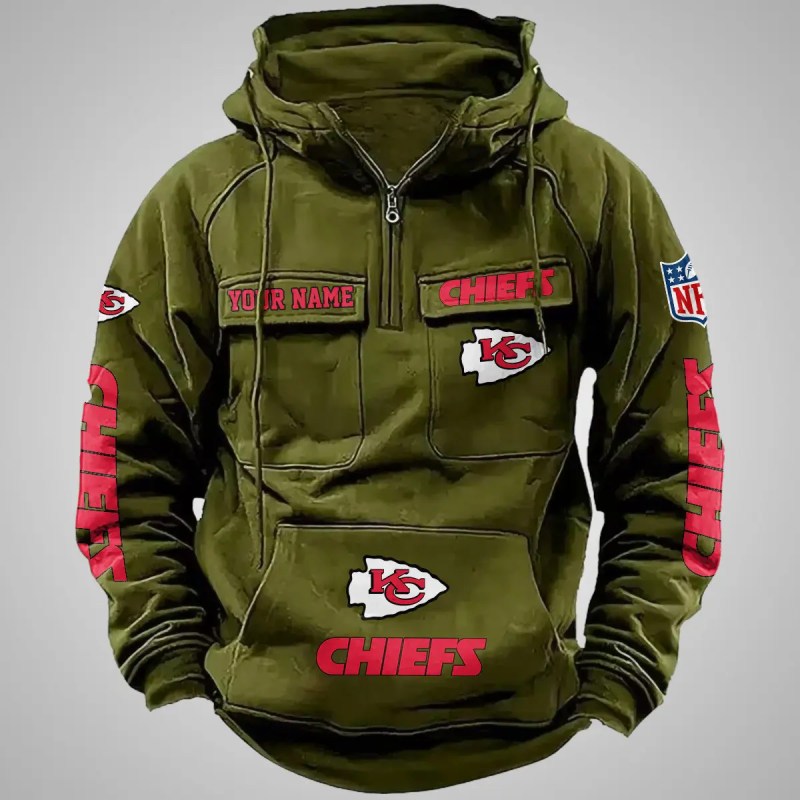 NFL Kansas City Chiefs Zip Hoodie
