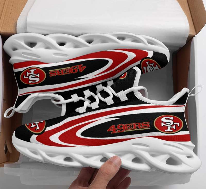 San Francisco 49ers Yezy Running Sneakers