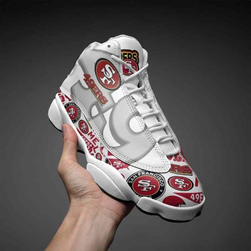 San Francisco 49ers Air JD13 Sneakers