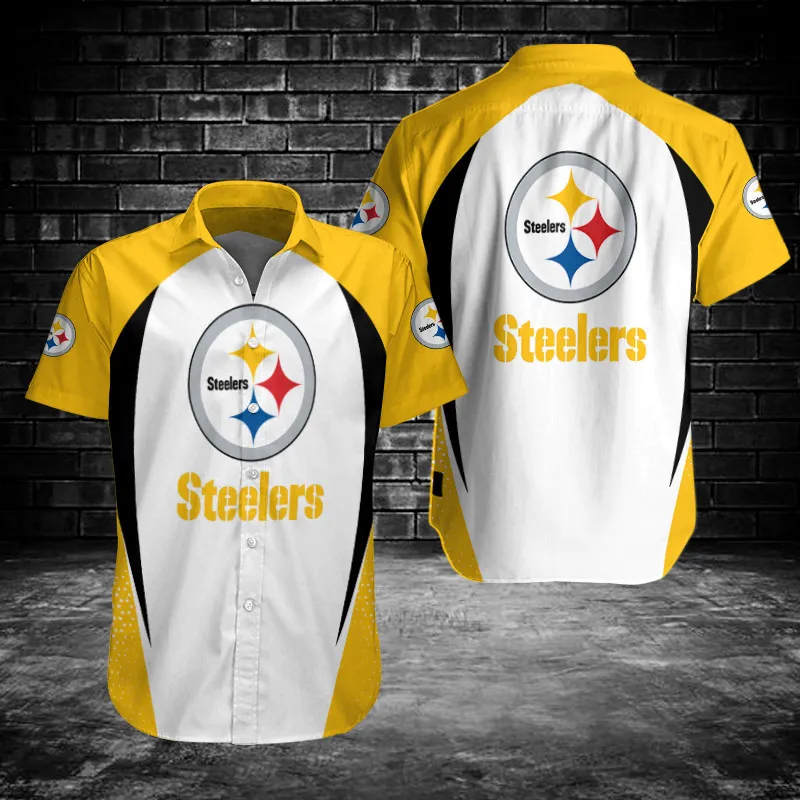 Sizing Chart for Pittsburgh Steelers Button Shirts
