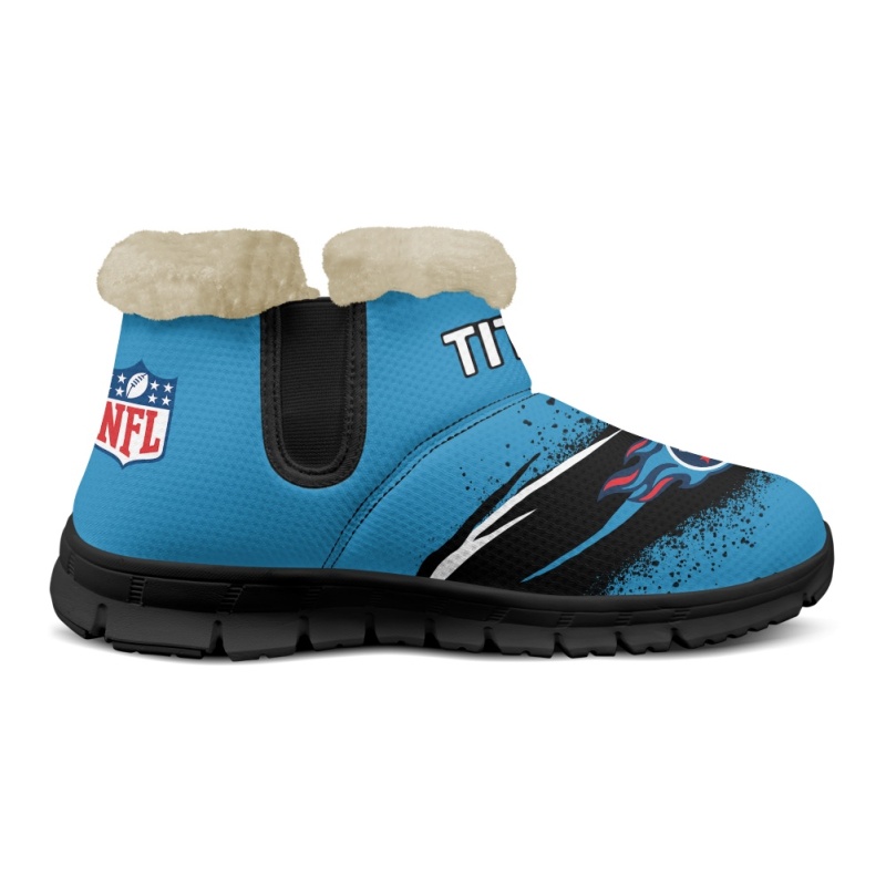 Tennessee Titans Comfy Winter Snow Boots Image 5