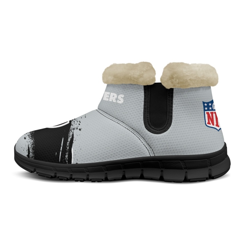 Warm Flannel Snow Boots