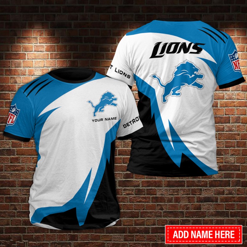 Detroit Lions Personalized T-Shirt