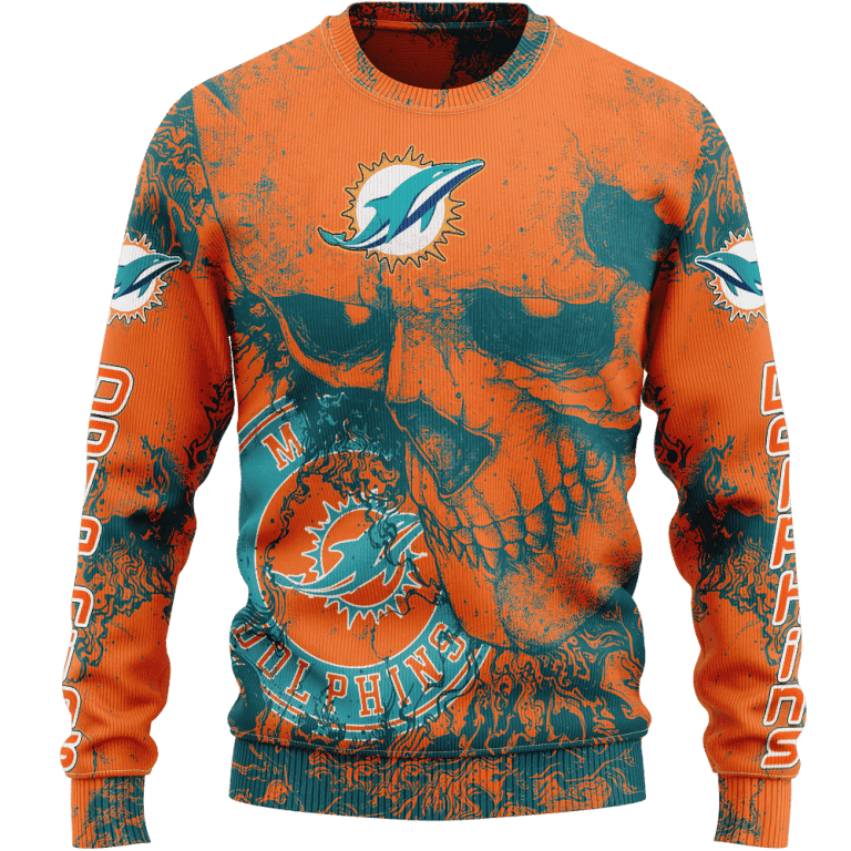 Miami Dolphins Ugly Christmas Sweater