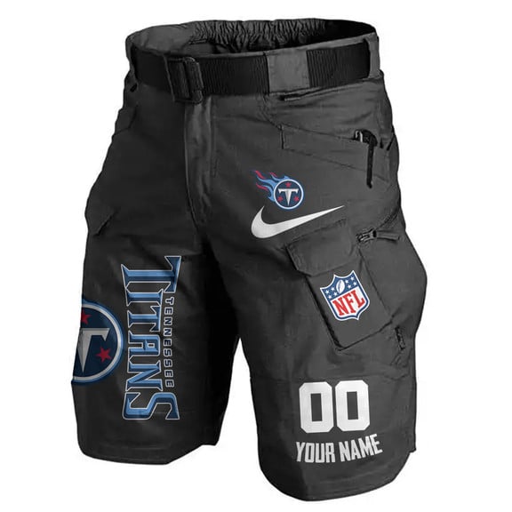 Front View of Tennessee Titans Shorts