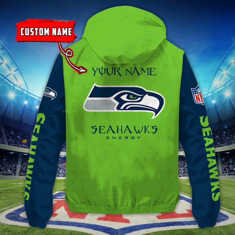 Seattle Seahawks Outdoor Jacket Image 2