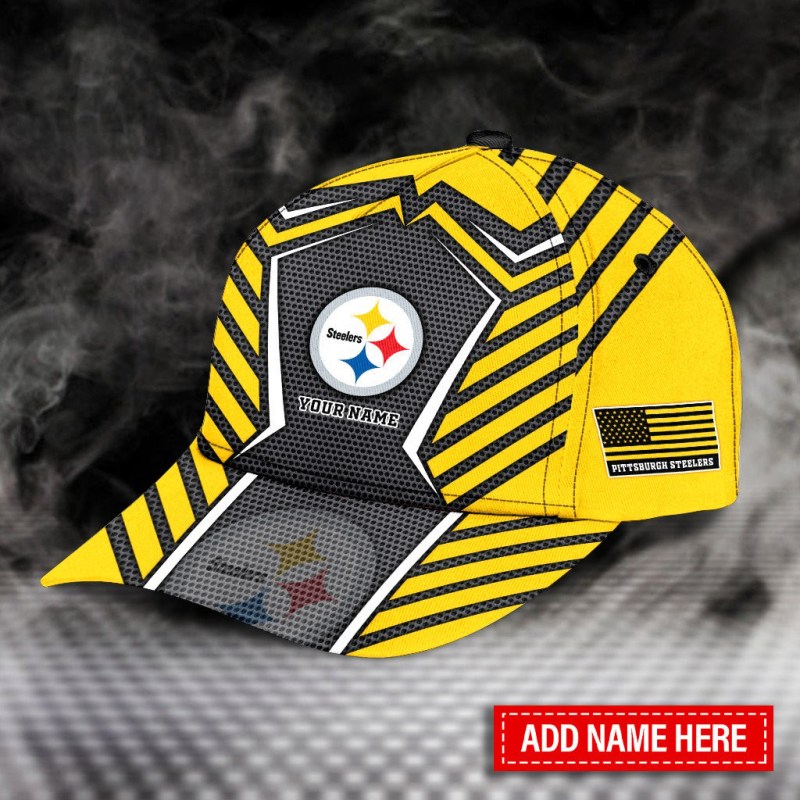 Pittsburgh Steelers Personalized Classic Cap 2