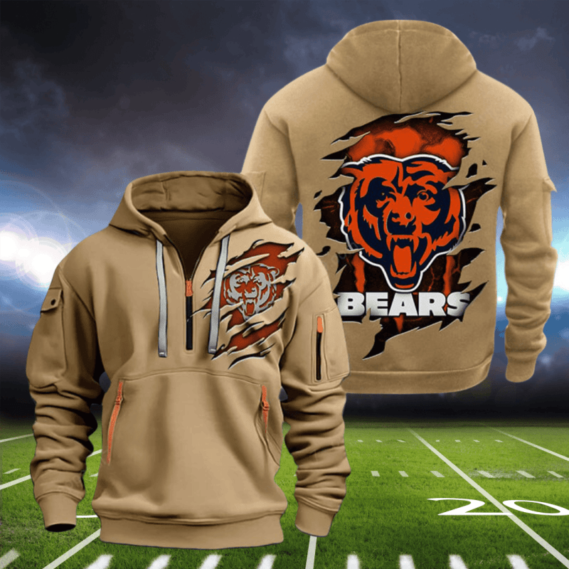 Chicago Bears Hoodie Details