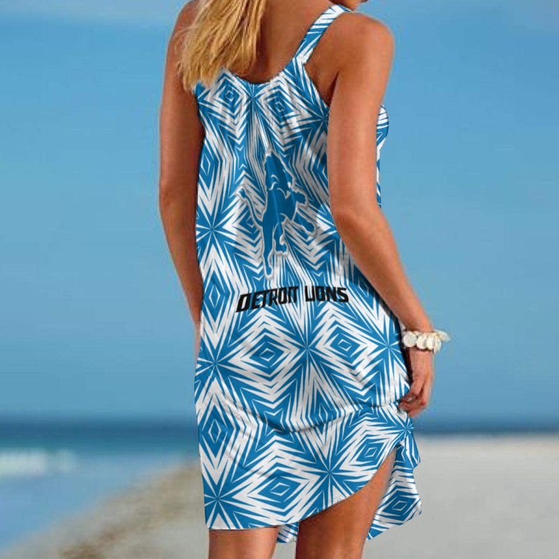 Detroit Lions Beach Dress Additional View